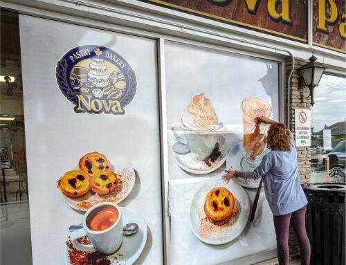 Nova Bakery: Immersive Retail Branding & Custom Window Wraps