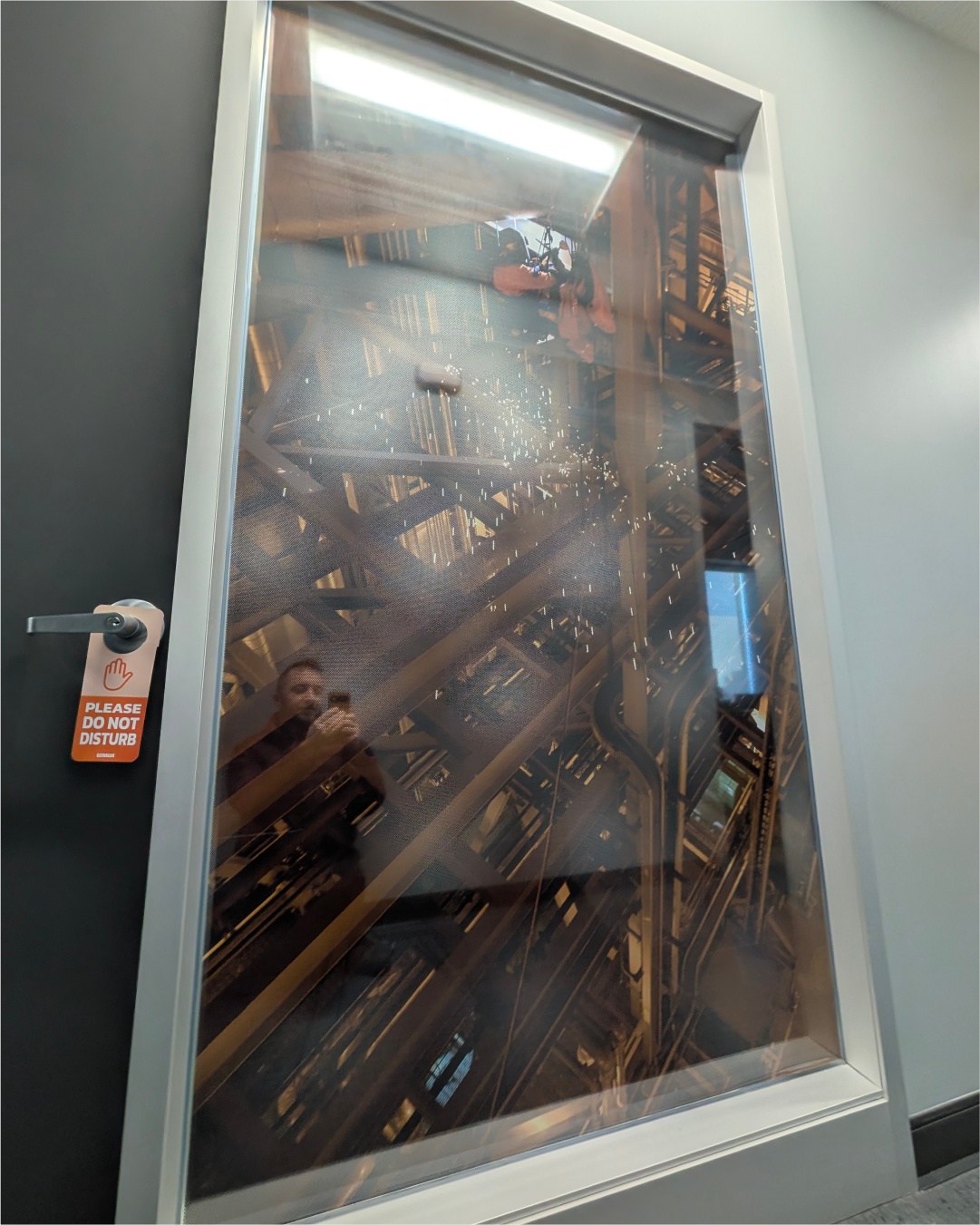 RAM-Access-Industrial-Floor-Branding High-durability industrial floor branding for RAM Access Maintenance in Burlington.